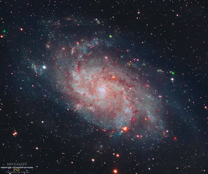 APOD: 2026 September 18 – Messier 33: The Triangulum Galaxy